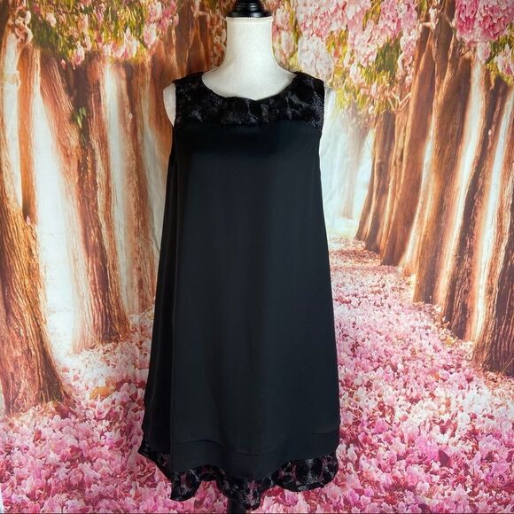 Pamella Roland shift dress retro circle design - Picture 1 of 3